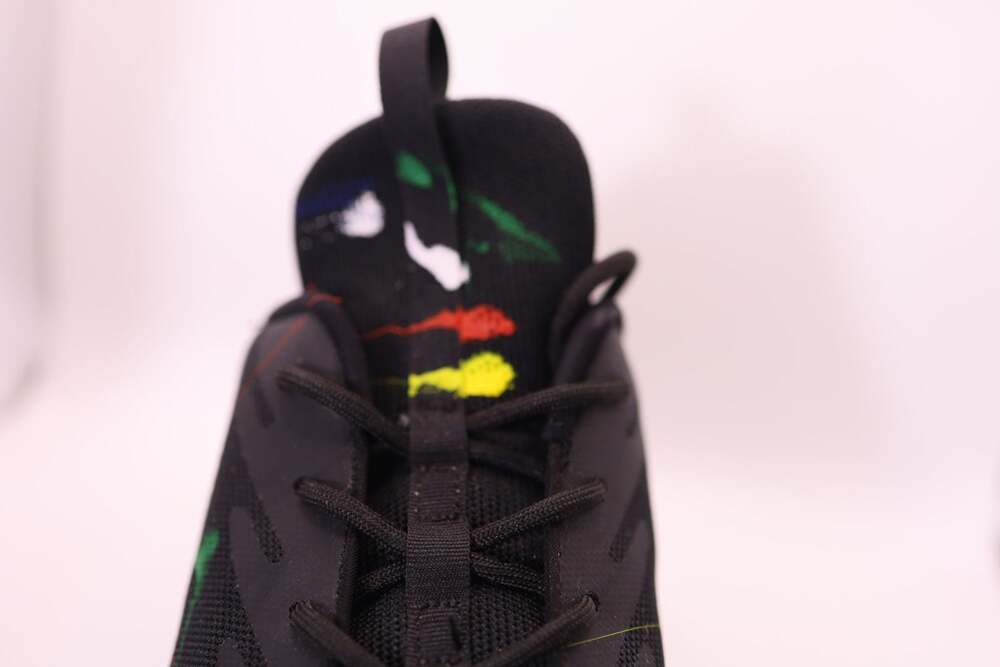 Soulsfeng Olympic Spray Paint Splatter Men's Running Shoes Size 13 - Picture 7 of 16